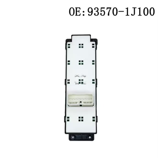 High Quality RHD Power Window Lifter Control Switch 93570-1J100 Car Windows Material for Hyundai I20 2008-2013